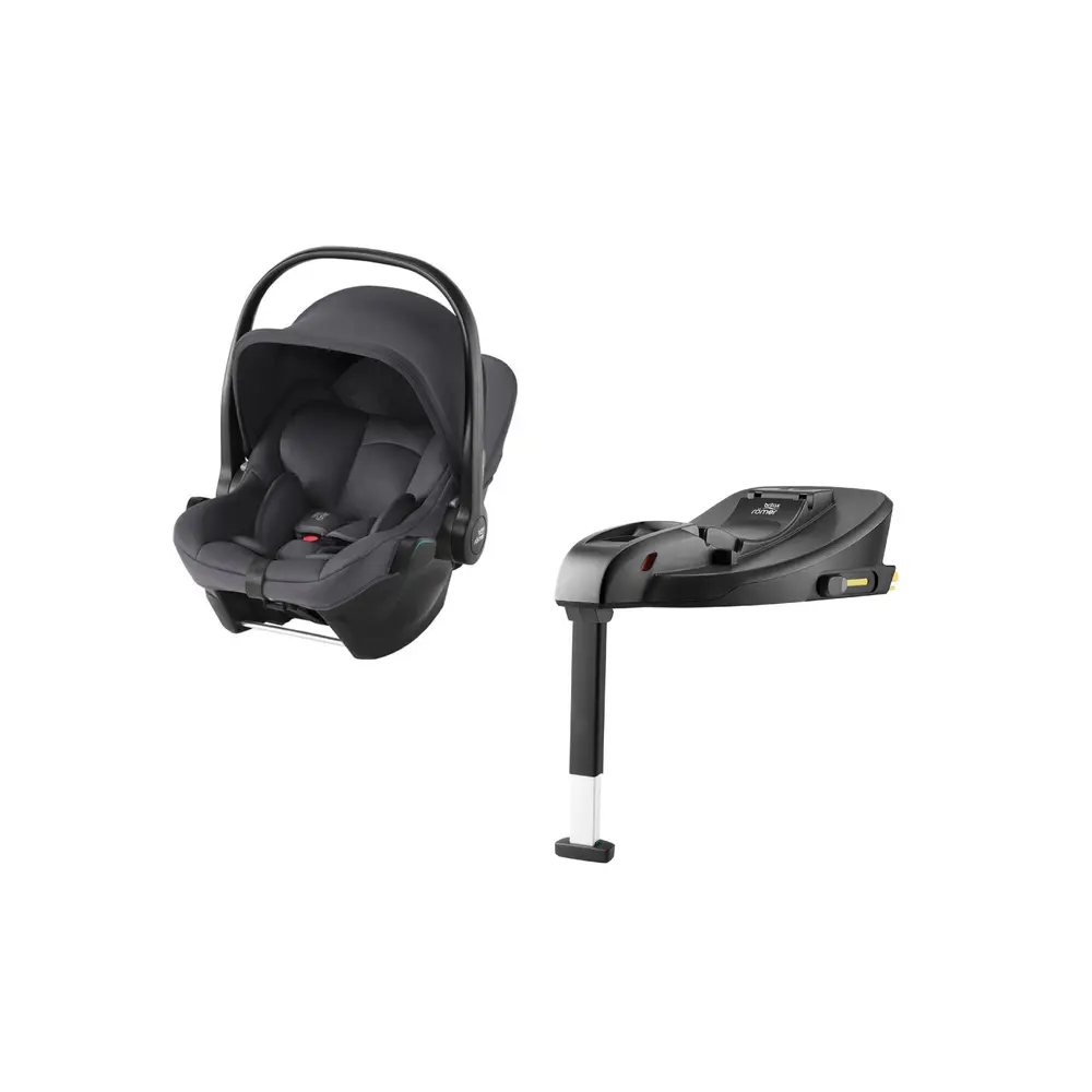 Britax Römer Baby-Safe Core Autostol inkl. Core Base - Midnight Grey