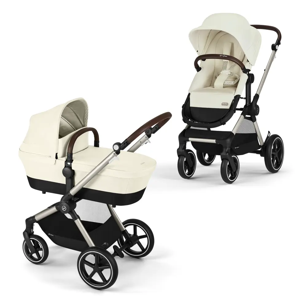 Cybex Eos Lux Kombivogn - Seashell Beige/Light Beige