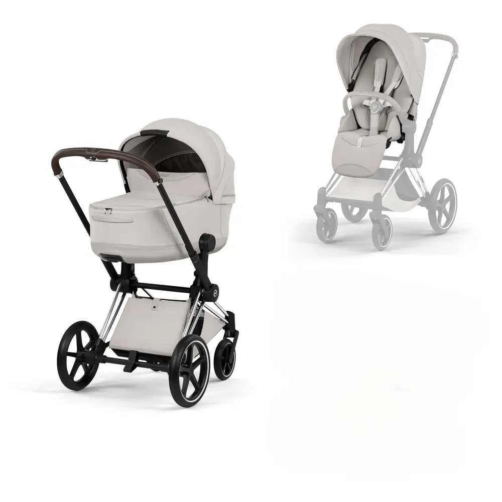Cybex Priam Kombivogn - Style - City Grey/Chrome Brown