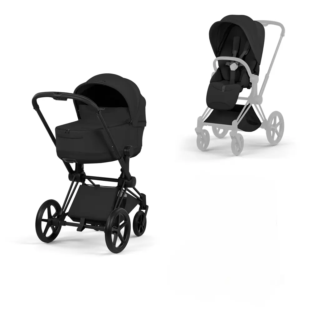 Cybex Priam Kombivogn - Style - Sepia Black/Matt Black