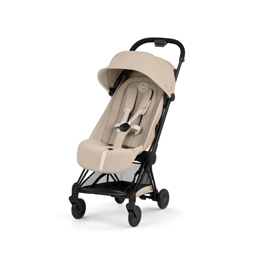 Cybex Coya Klapvogn - Matt Black/Cozy Beige