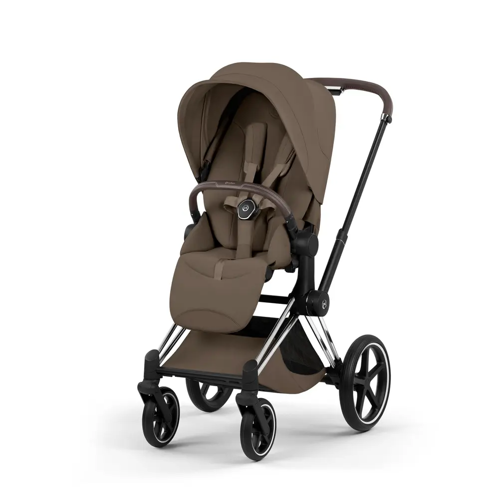 Cybex Priam Klapvogn - Style - Coconut Brown/Chrome Brown