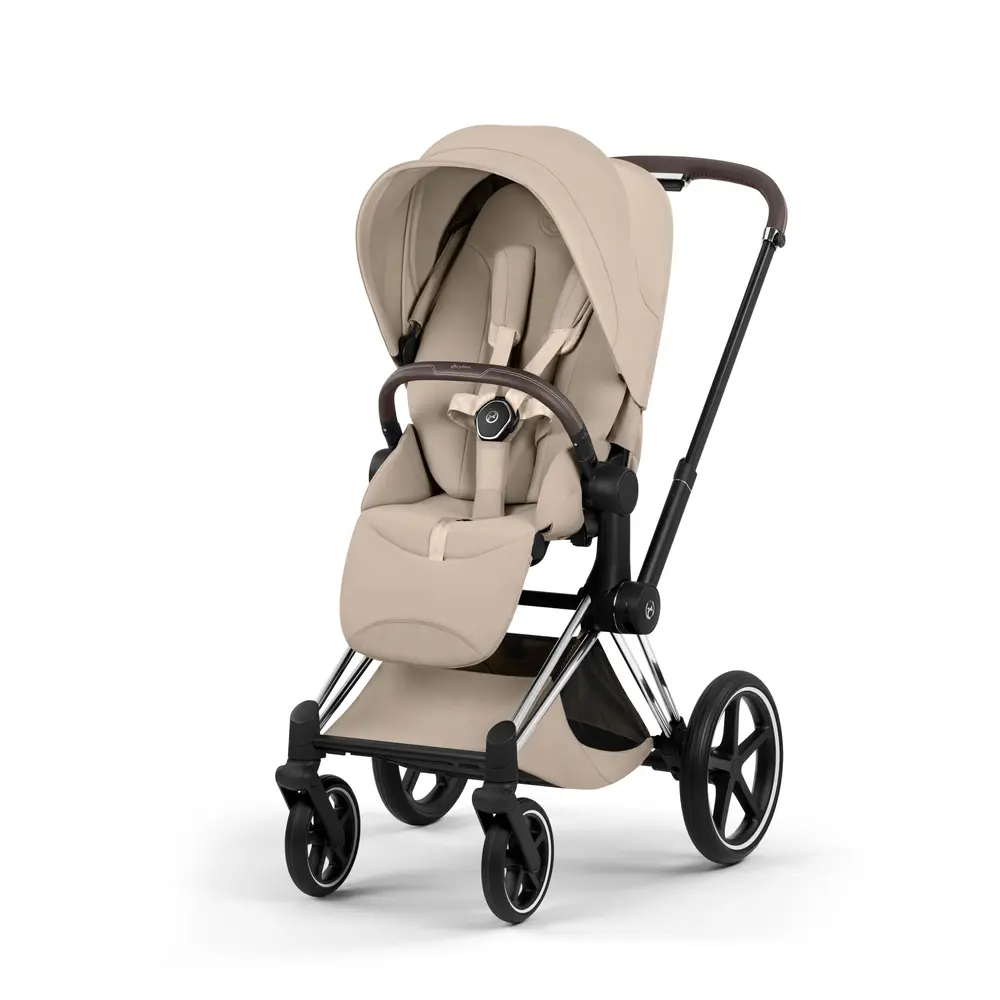 Cybex Priam Klapvogn - Style - Cozy Beige/Chrome Brown