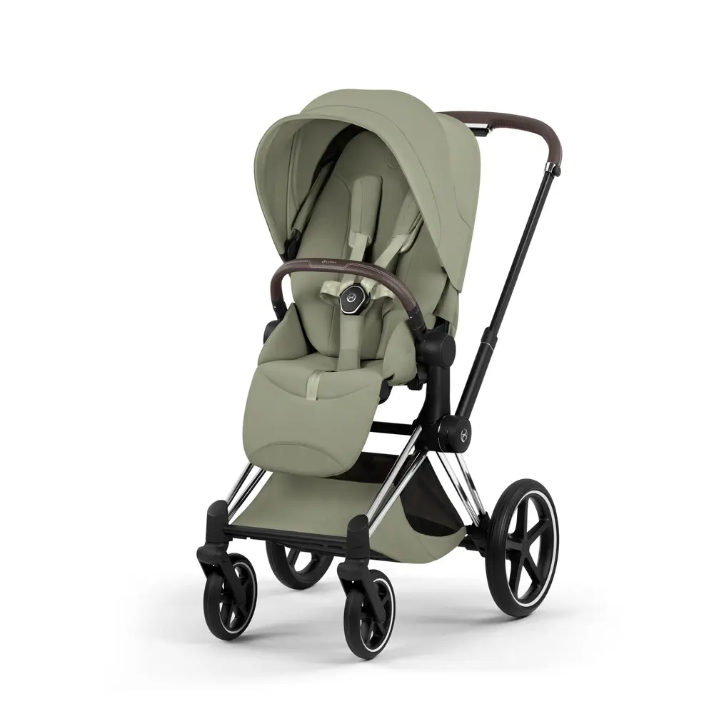 Cybex Priam Klapvogn - Style - Sage Green/Chrome Brown