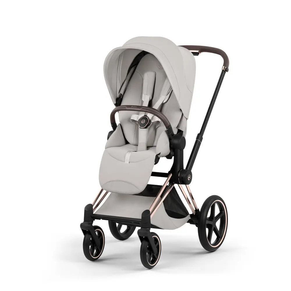 Cybex Priam Klapvogn - Style - City Grey/Rosegold