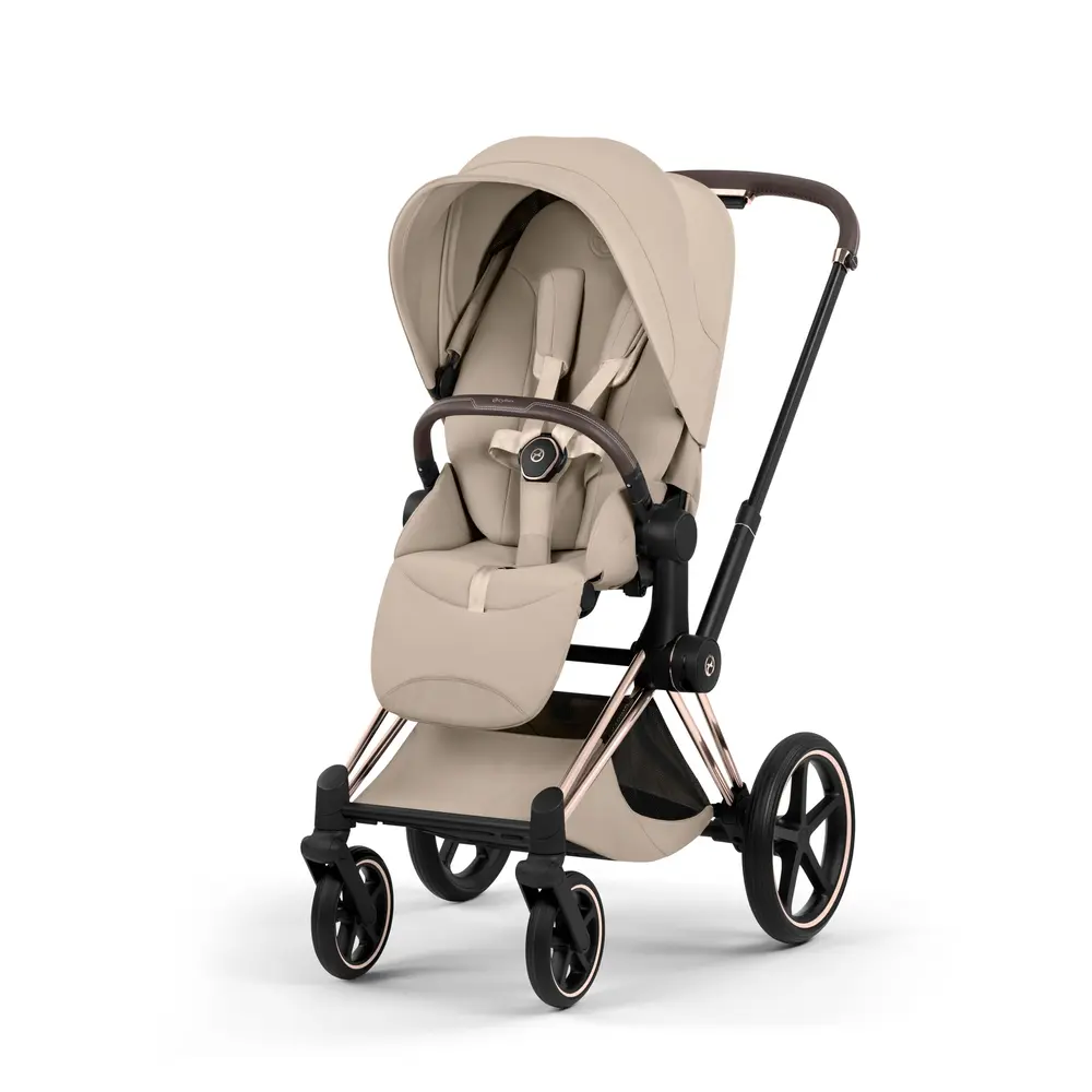 Cybex Priam Klapvogn - Style - Cozy Beige/Rosegold