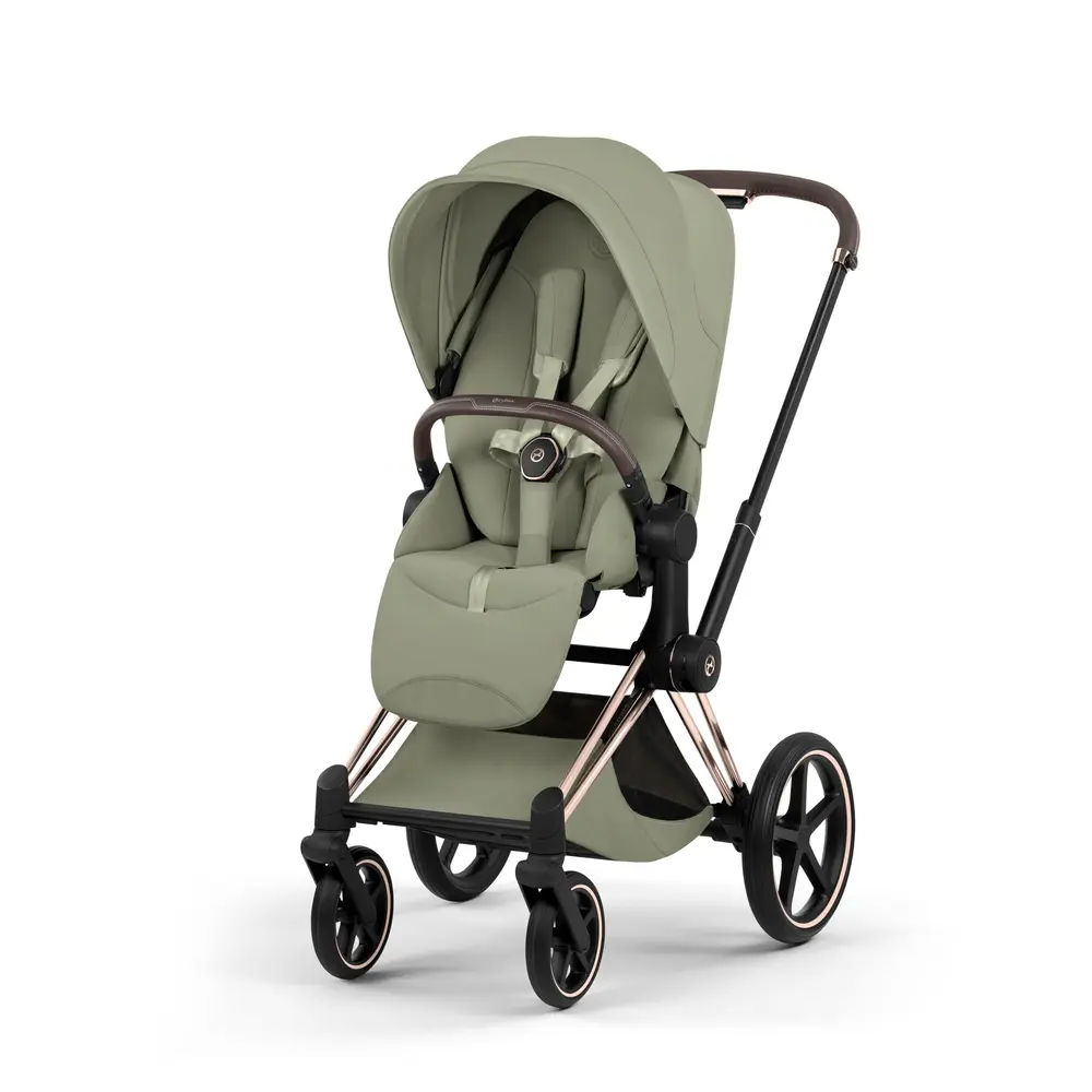 Cybex Priam Klapvogn - Style - Sage Green/Rosegold