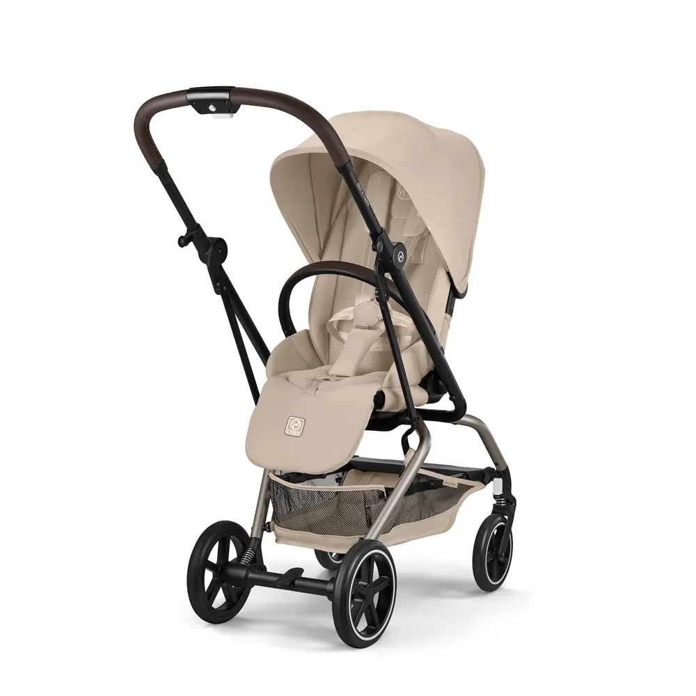 Cybex Eezy S Twist+ 2 Klapvogn - Almond Beige