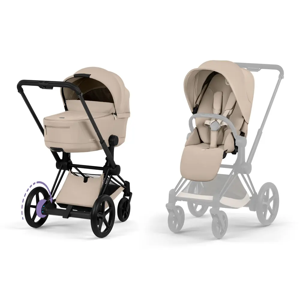 Cybex ePriam Kombivogn - Cozy Beige