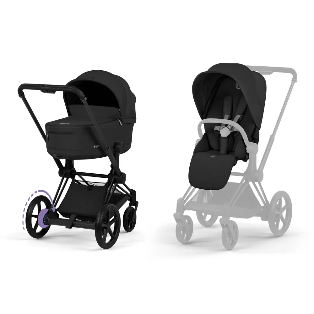 Cybex ePriam Kombivogn - Sepia Black