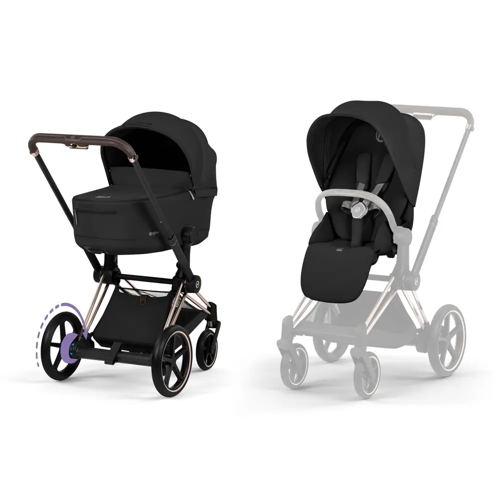 Cybex ePriam Kombivogn - Sepia Black