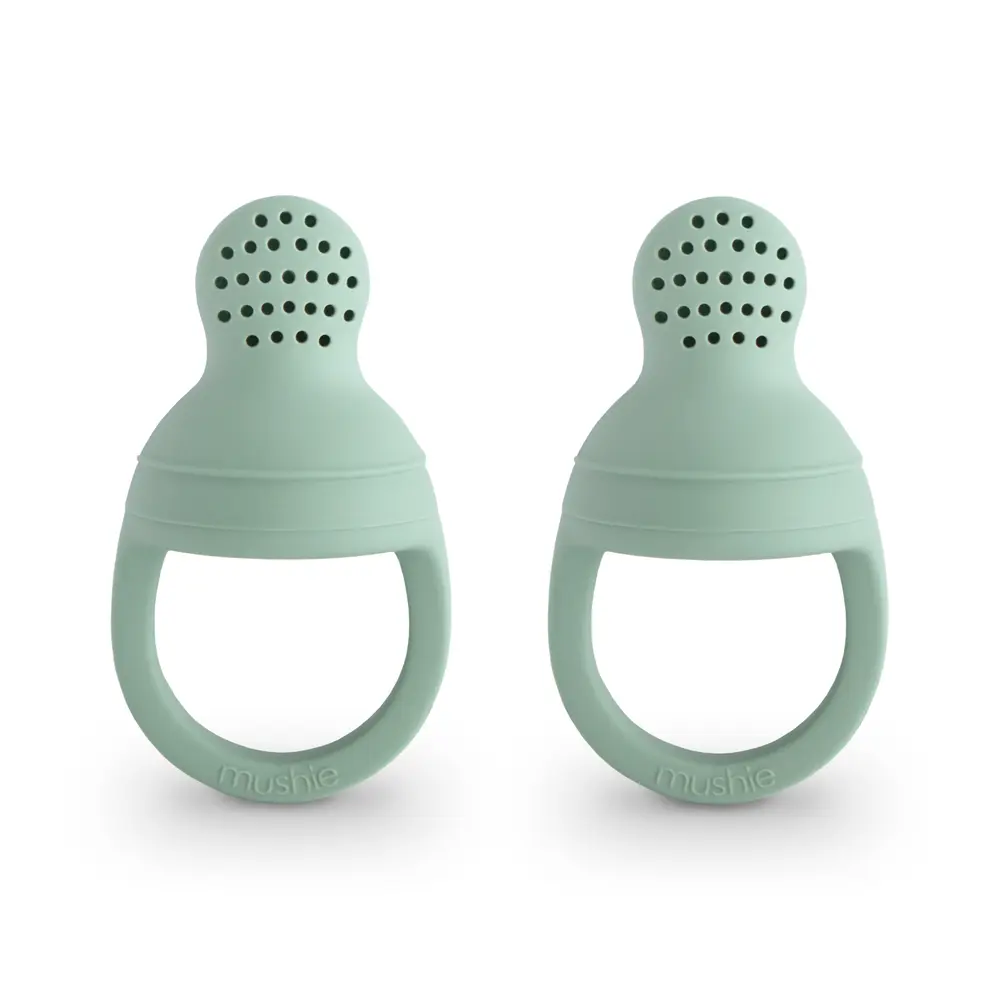 Mushie Frugtsut 2-Pak - Cambridge Blue