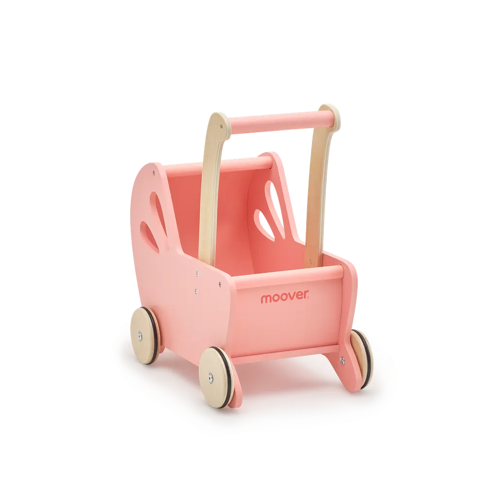 Moderne Dukkevogn pink