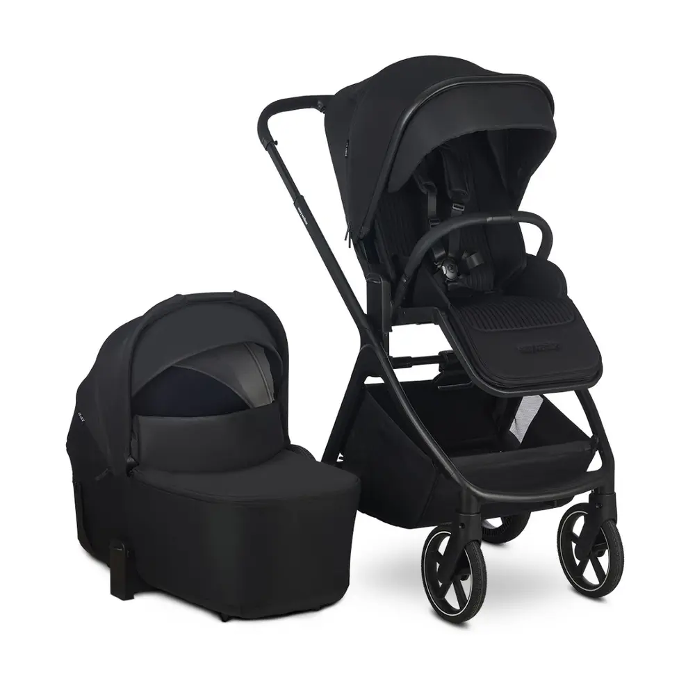 Easywalker Zoey GO Kombivogn - Pure Black