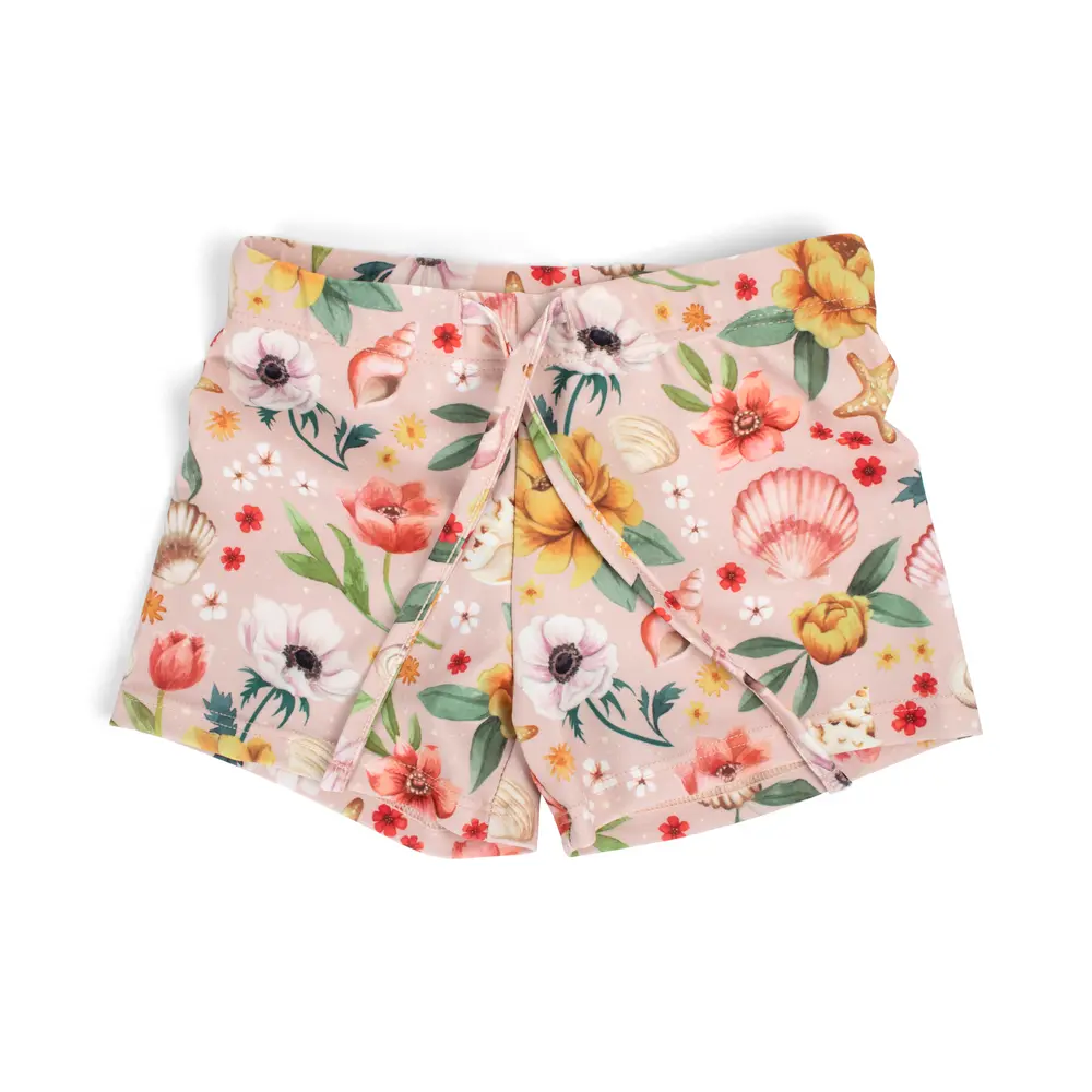 Orla  -  Badeshorts - LYSERØD - 1-2 ÅR