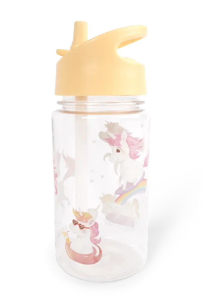 Filibabba Drikkedunk I Plast 400 ml - Unicorn Shores