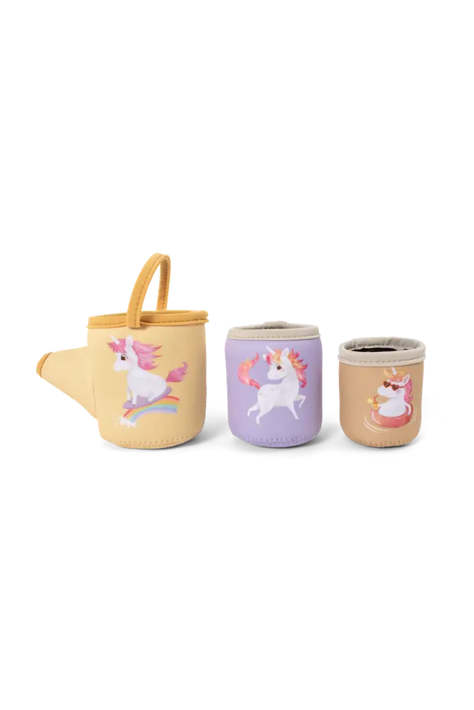 Filibabba Neopren Badelegetøj - Unicorn - Kopper