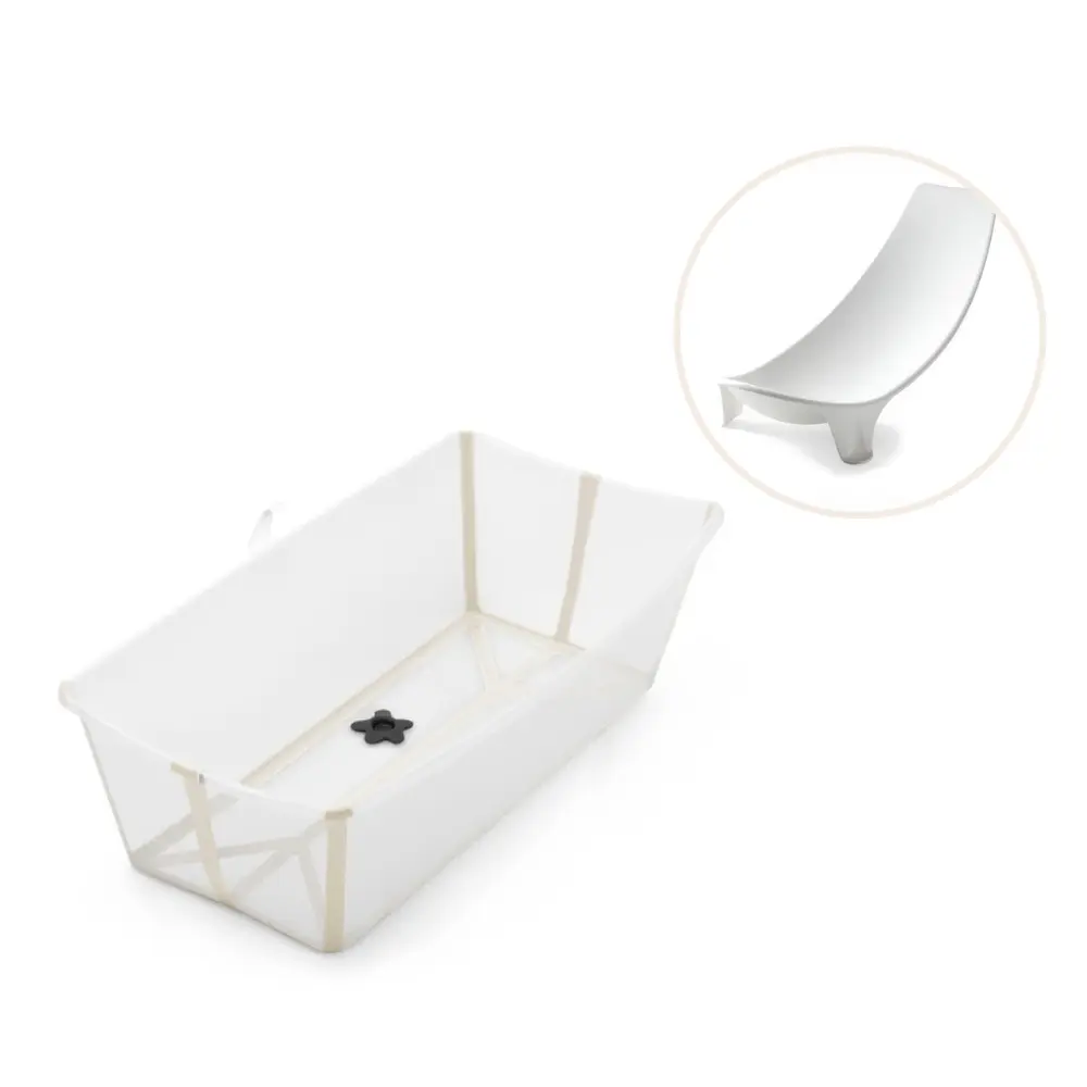 Stokke Flexi Bath XL Inkl. Newborn Support - Sandy beige