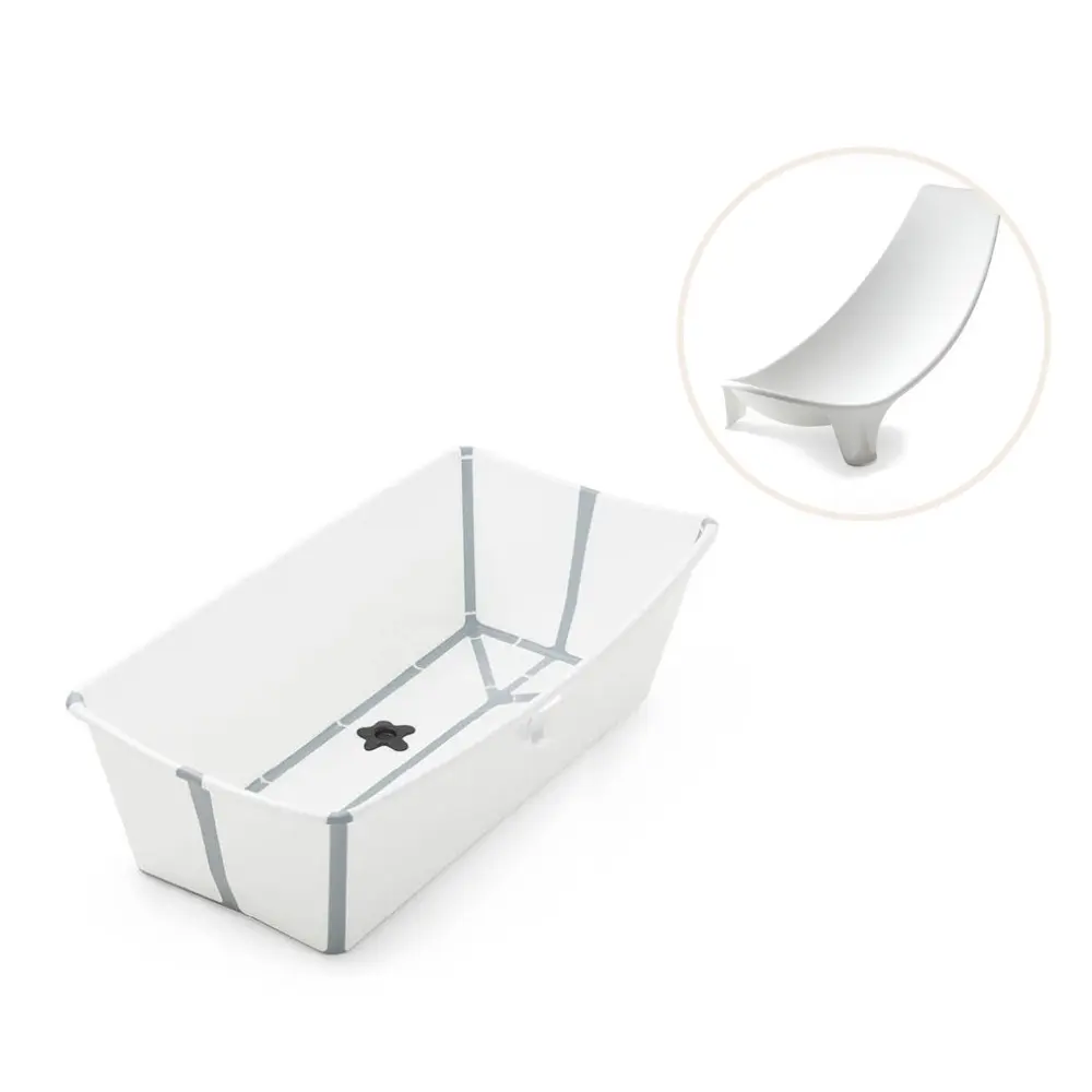 Stokke Flexi Bath XL Inkl. Newborn Support - Hvid