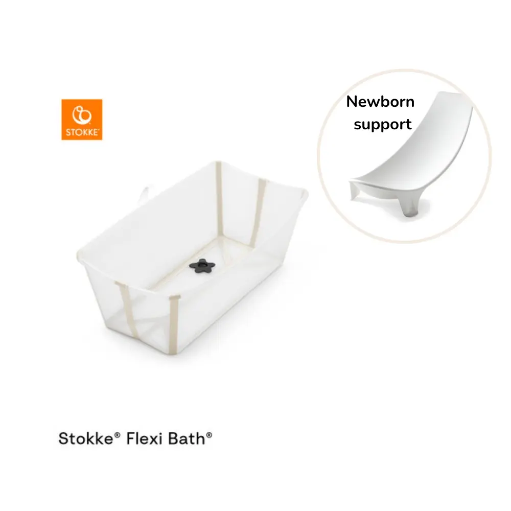 Stokke flexibath inkl. newborn support - Sandy beige