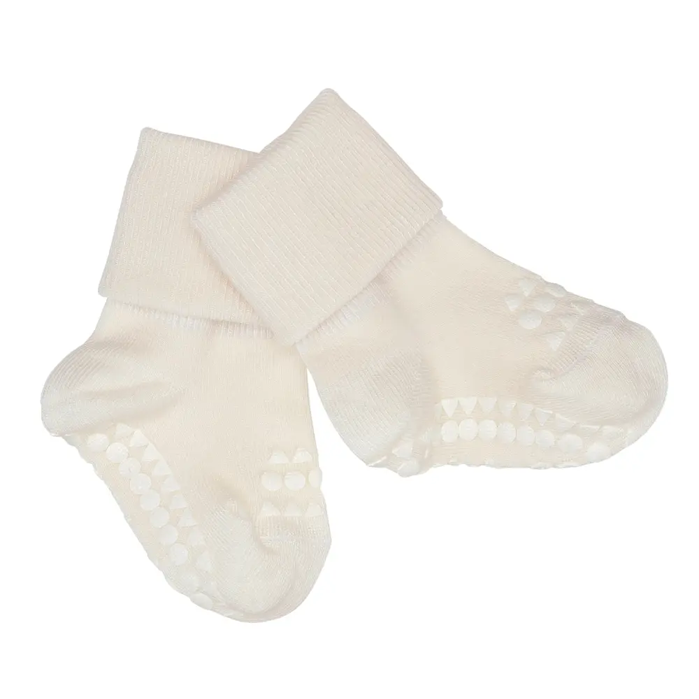 Skridsikre Strømper - Bamboo - Off white - 23/26