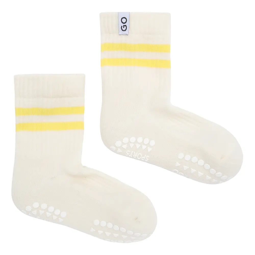 Skridsikre Sport Strømper - Yellow - 31/34