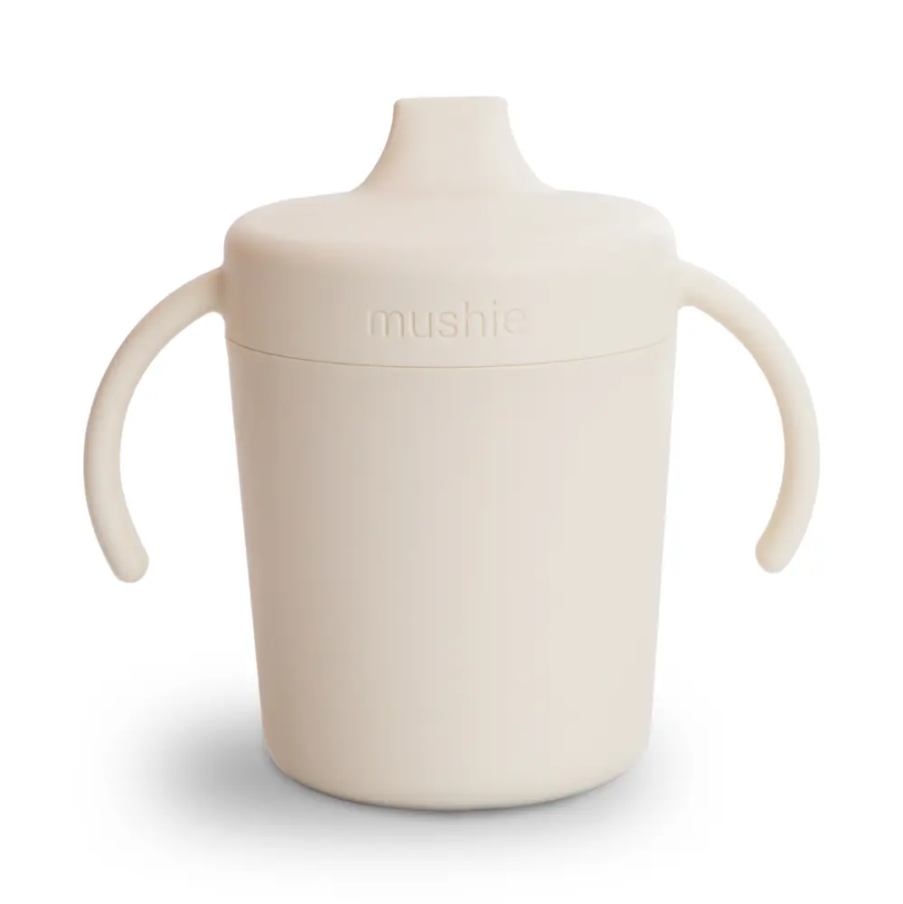 Mushie Sippy-Kop - Ivory