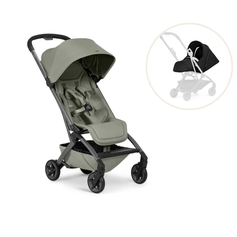 Joolz Aer2 Klapvogn Inkl. Nest To Seat - Sage Green
