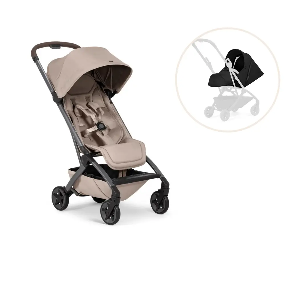 Joolz Aer2 Klapvogn Inkl. Nest To Seat - Sandy Taupe