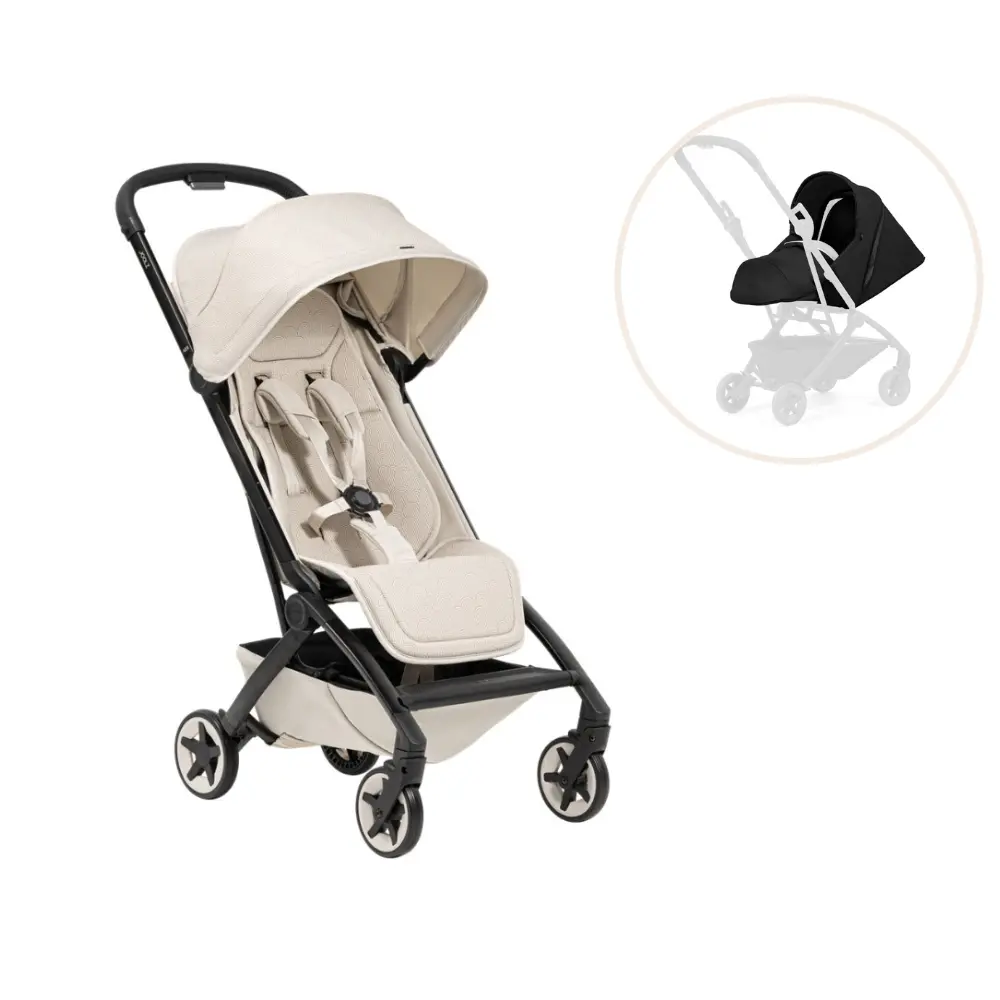 Joolz Aer2 Klapvogn Inkl. Nest To Seat - Calming Beige