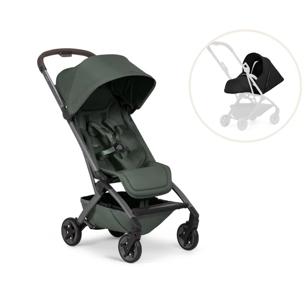 Joolz Aer2 Klapvogn Inkl. Nest To Seat - Forest Green