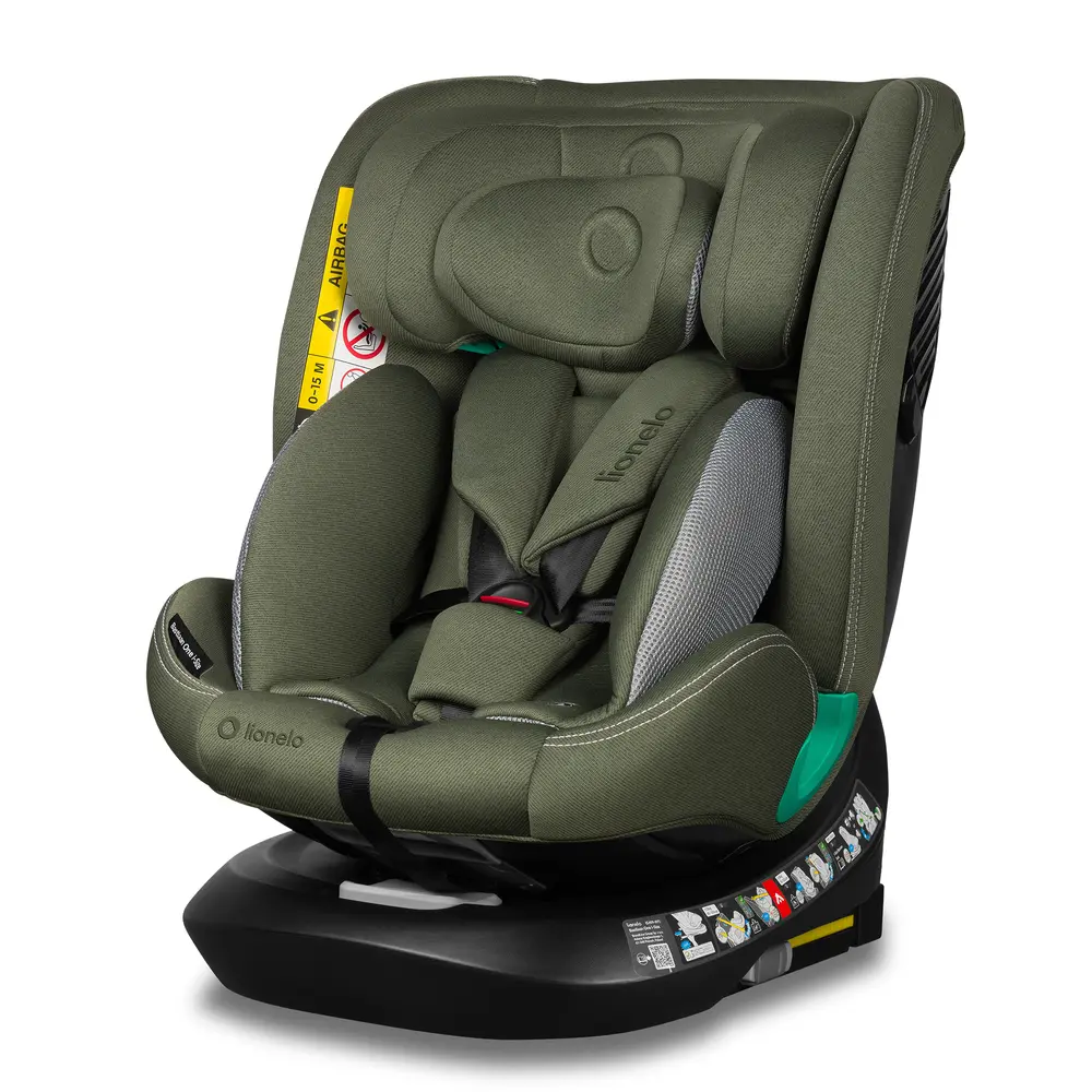 Lionelo Bastiaan One i-Size Autostol - Green Olive