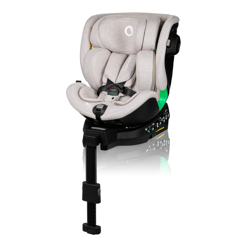 Lionelo Harmony i-Size Autostol - Beige Sand Bamboo
