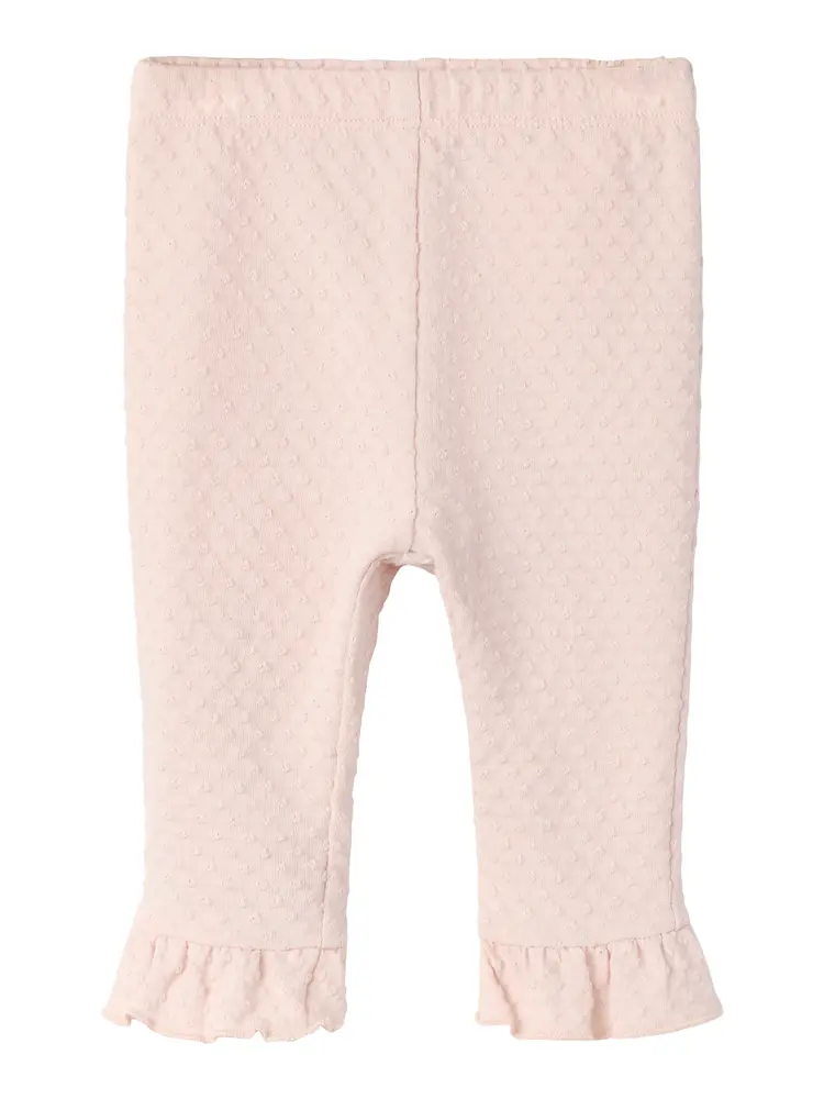 Lil' Atelier Noel Slim Leggings - Hushed Violet - 74