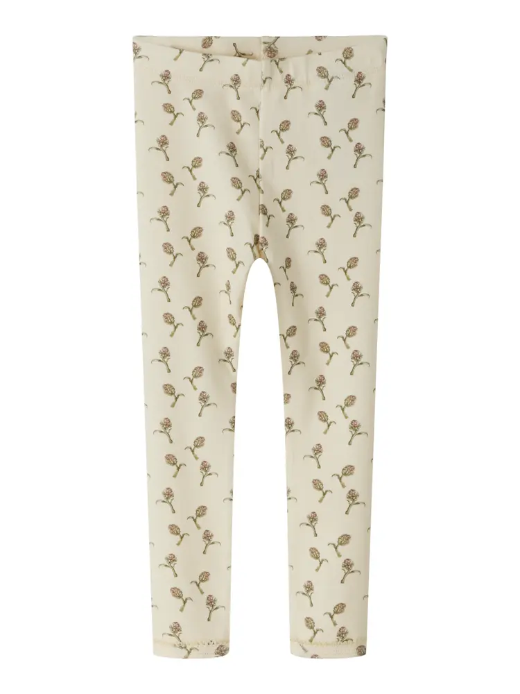 Lil' Atelier Gayo Sag Slim Leggings - Turtledove - 110