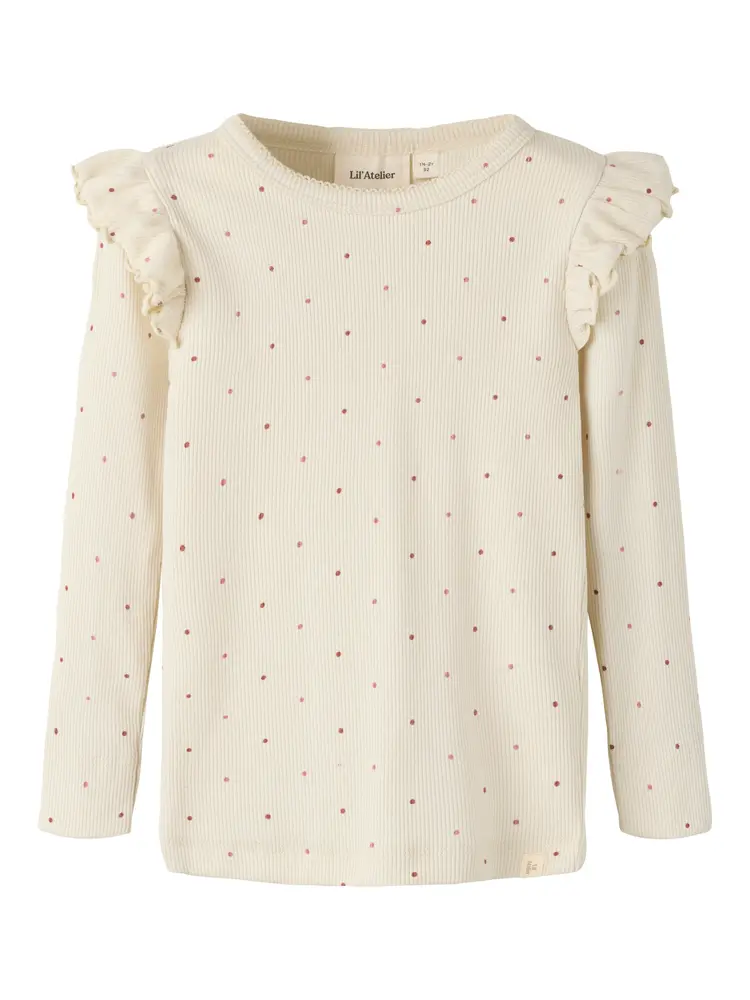 Lil' Atelier Gago Kuo Bluse - Turtledove - 92