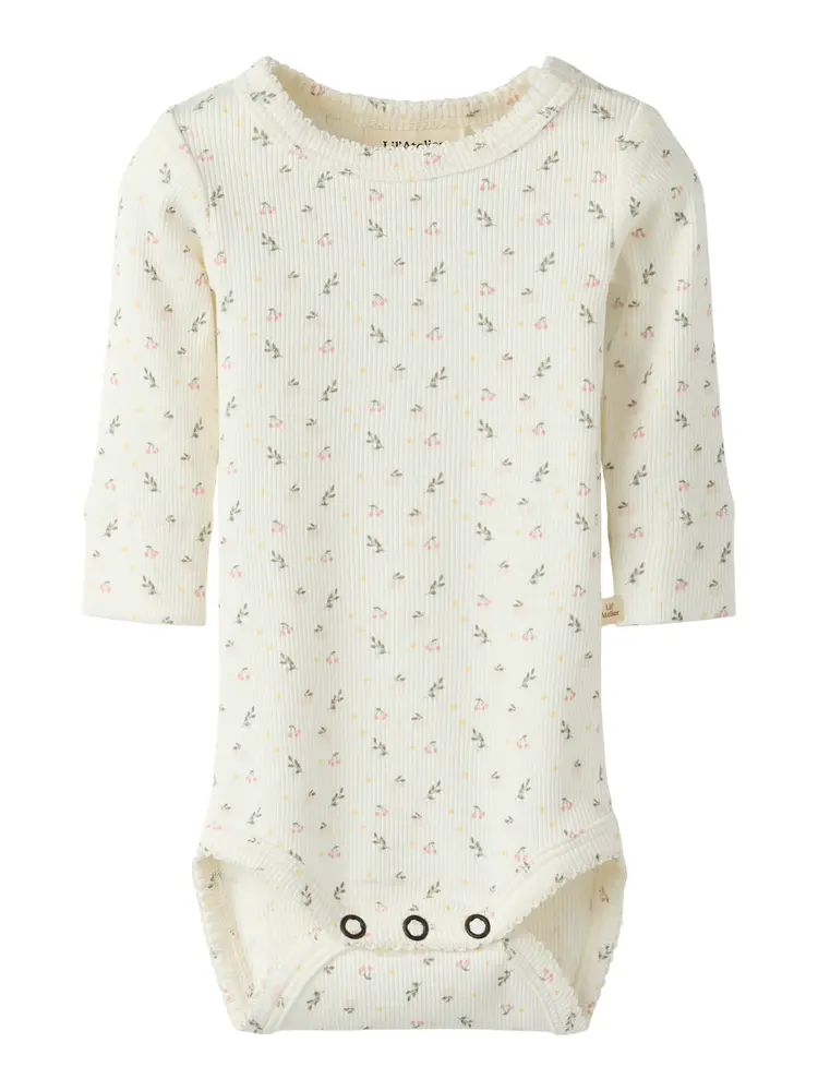 Lil' Atelier Gago Langærmet Body Slim - Coconut Milk - 68