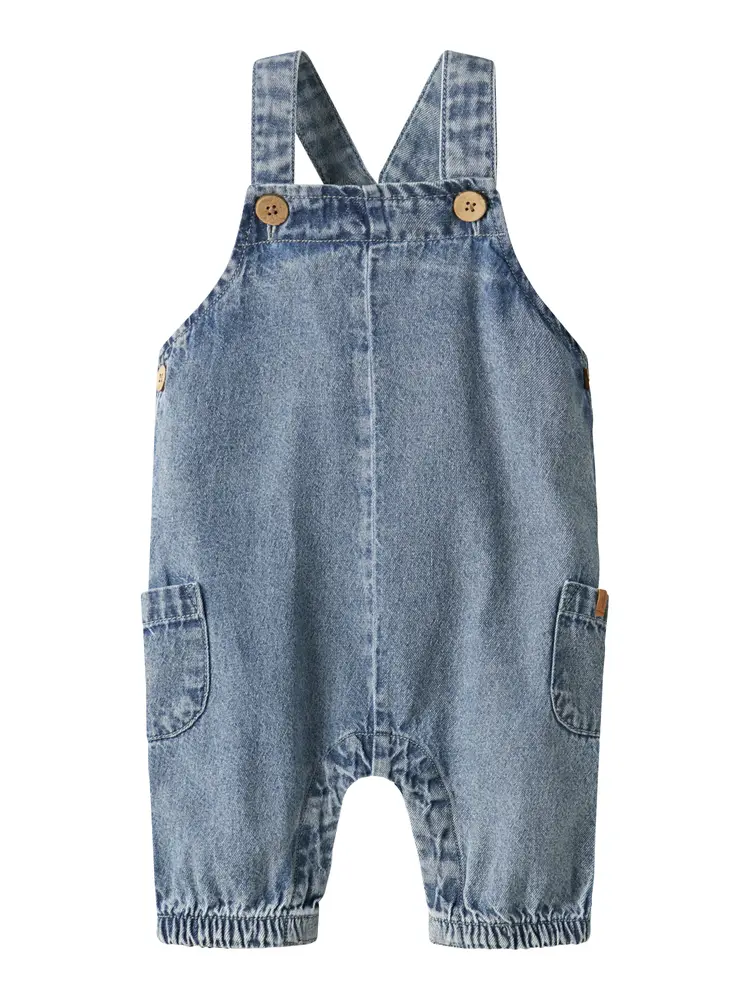 Taya Denim Smækbukser - Medium blue denim - 62