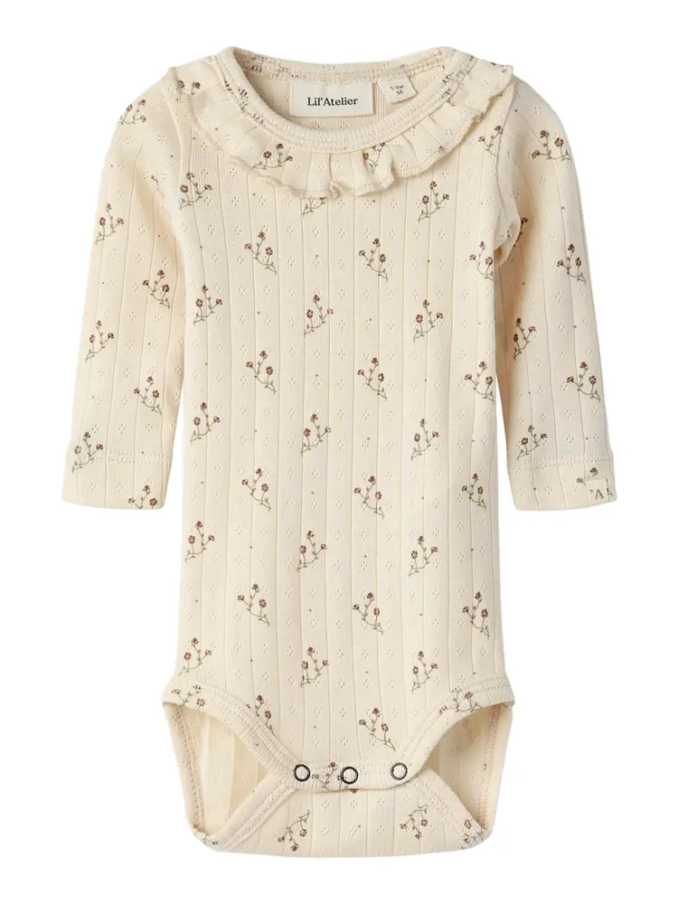Rachello Ria Langærmet Body - Novelle Peach - 74