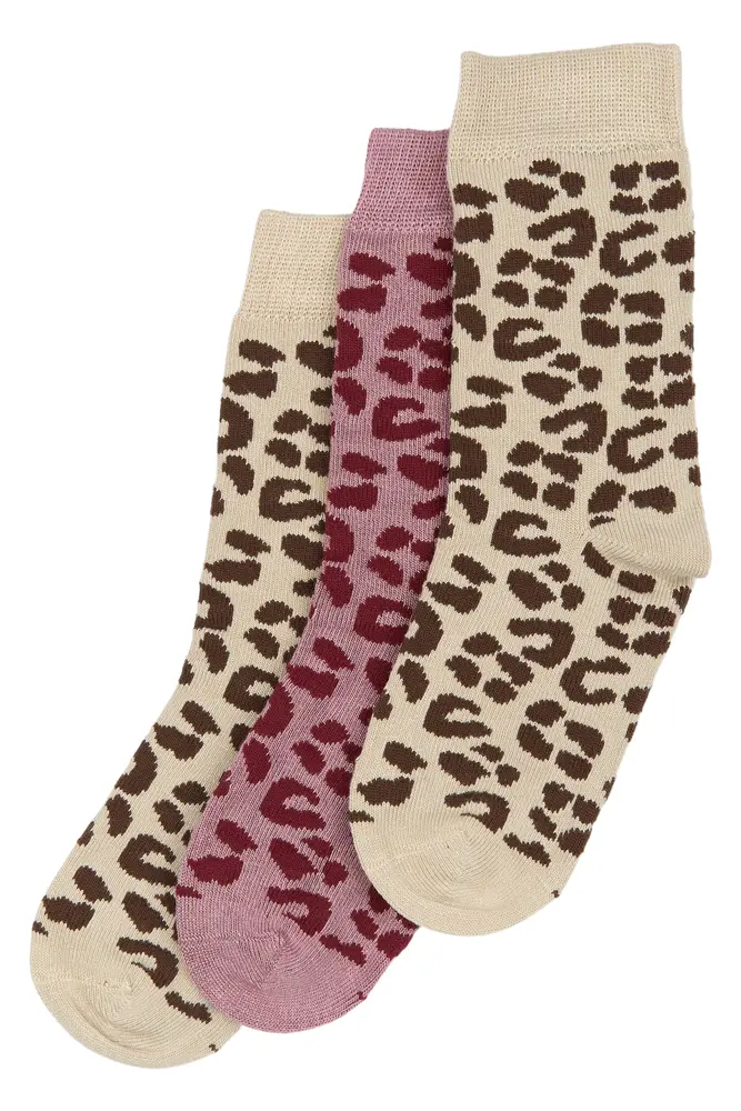 Bamboo strømper 3 pak - LEO MIX - 35/38