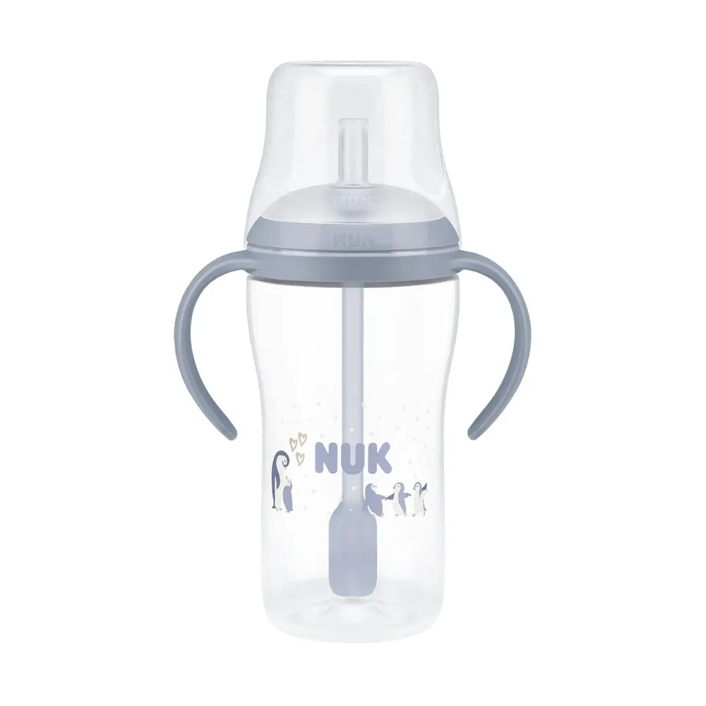 Perfect Match Learner Bottle Straw 260 ml, Penguin