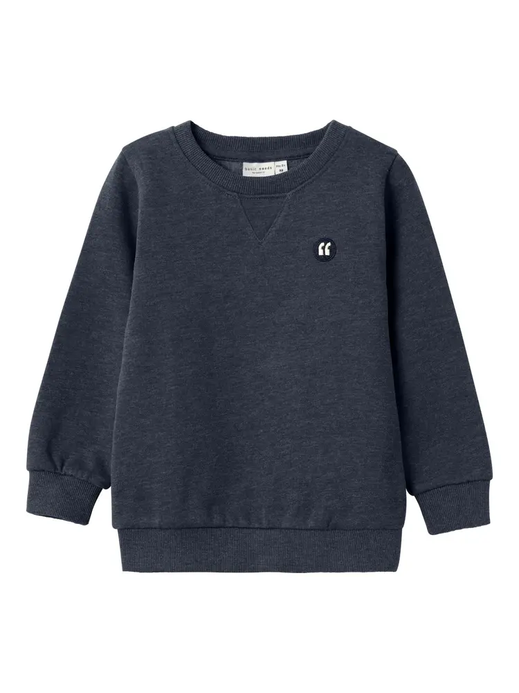 Vimo langærmet sweat - Dark sapphire - 86