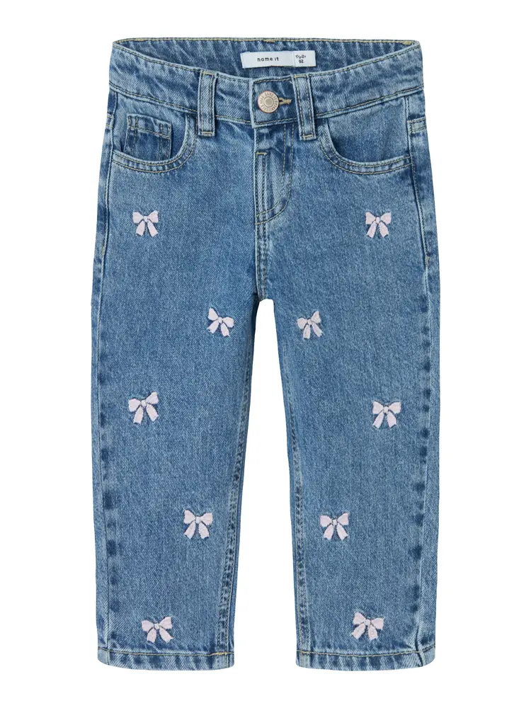 Name It Bella Jeans - Medium Blue Denim - 110