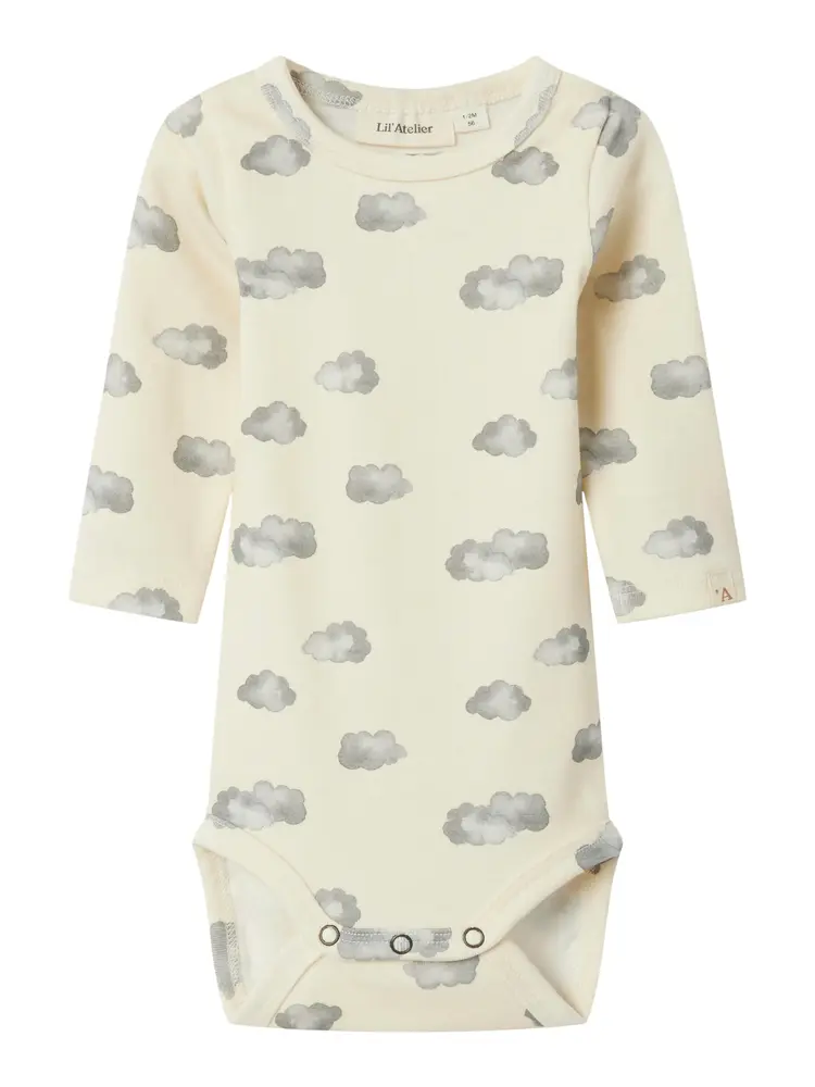 Layo Kim Langærmet Slim Body - TURTLEDOVE - 86