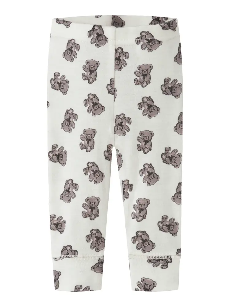 Name It Willu Uld Leggings - Snow White - 62
