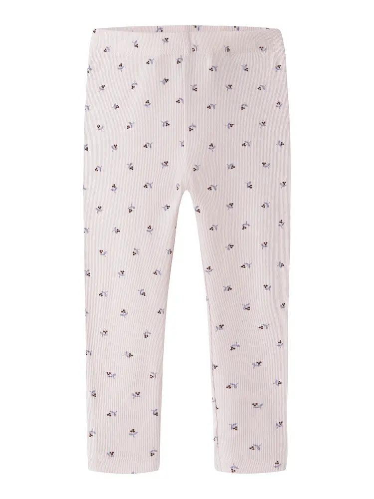 Name It Nicole Slim Leggings - Raindrops On Roses - 98