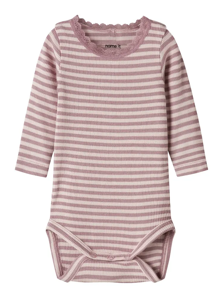 Name It Kardia Langærmet Body - Lotus - 74