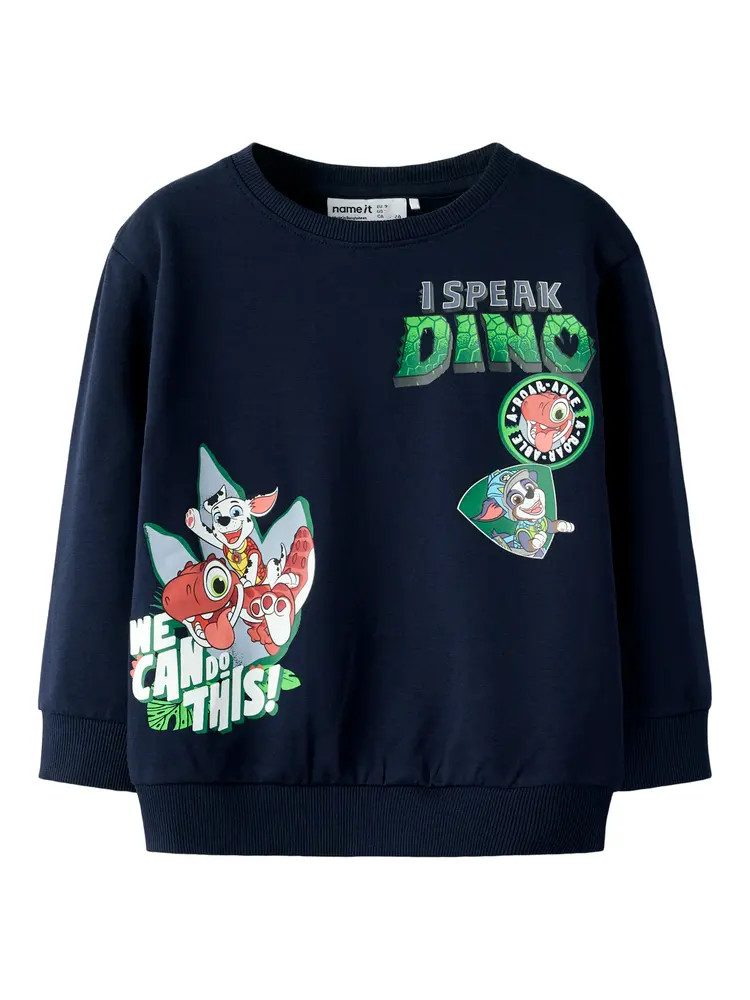 Name It Jak Paw Sweatshirt - Navy Blazer - 92