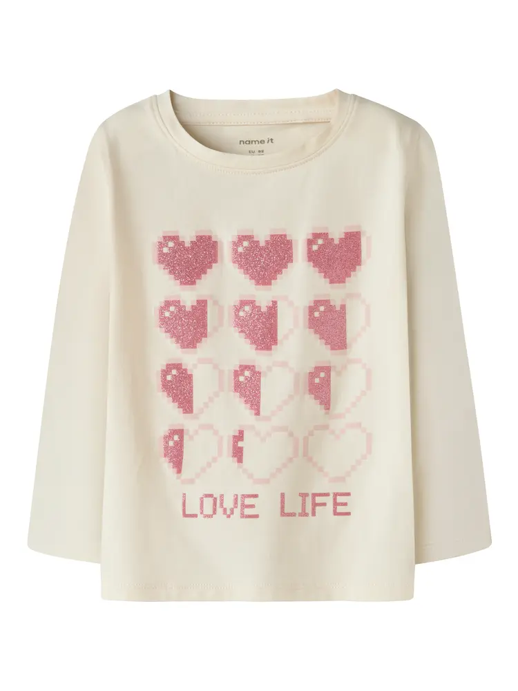 Name It Laraine Bluse - Antique White - 104