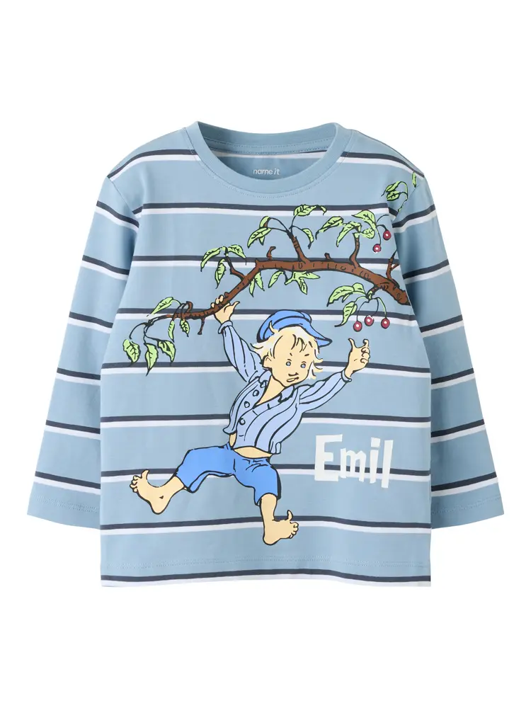 Name It Alf Emil Trøje - Ashley Blue - 110